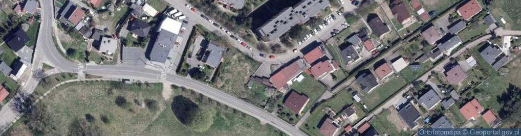 Zdjęcie satelitarne Paczkomat InPost RYB48M