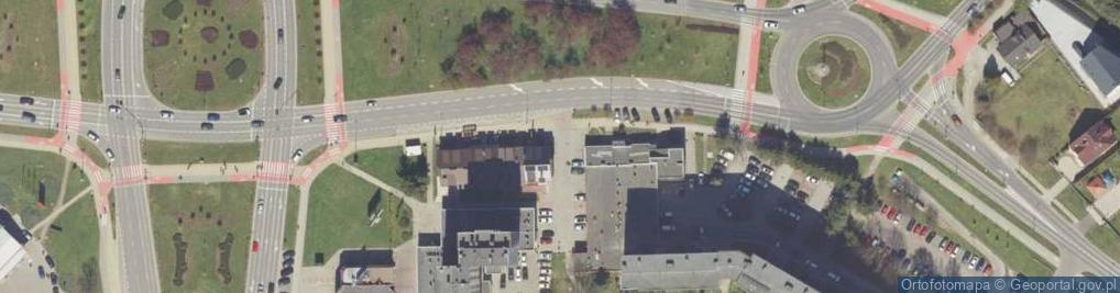 Zdjęcie satelitarne Paczkomat InPost RZE01G