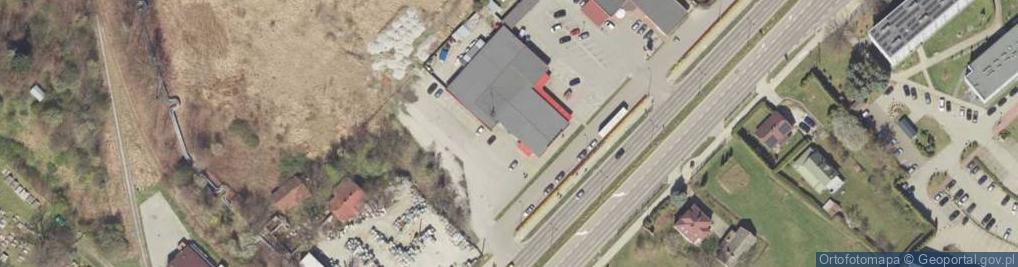 Zdjęcie satelitarne Paczkomat InPost RZE09A