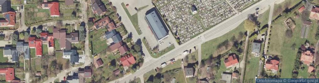 Zdjęcie satelitarne Paczkomat InPost RZE13A