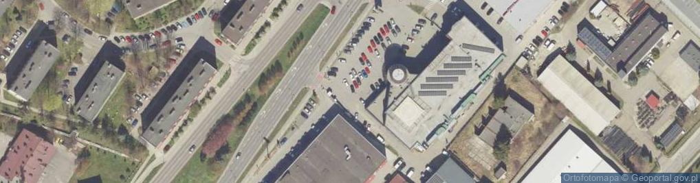 Zdjęcie satelitarne Paczkomat InPost RZE42M