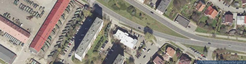 Zdjęcie satelitarne Paczkomat InPost RZE57M