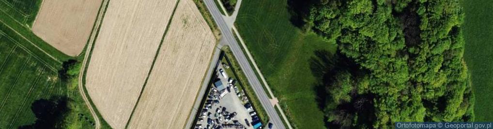 Zdjęcie satelitarne Paczkomat InPost RZI02M