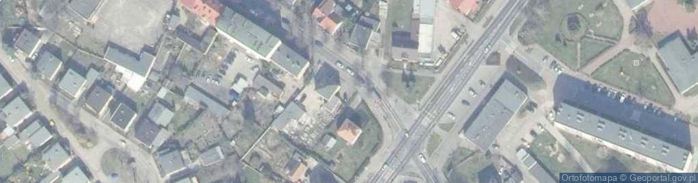 Zdjęcie satelitarne Paczkomat InPost SAM02M