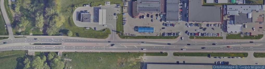 Zdjęcie satelitarne Paczkomat InPost SAN05M