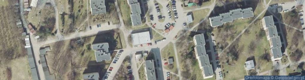 Zdjęcie satelitarne Paczkomat InPost SAN06N