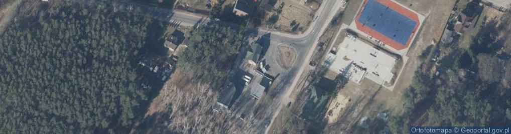 Zdjęcie satelitarne Paczkomat InPost SAX01M