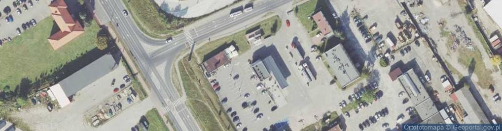 Zdjęcie satelitarne Paczkomat InPost SCZ08M