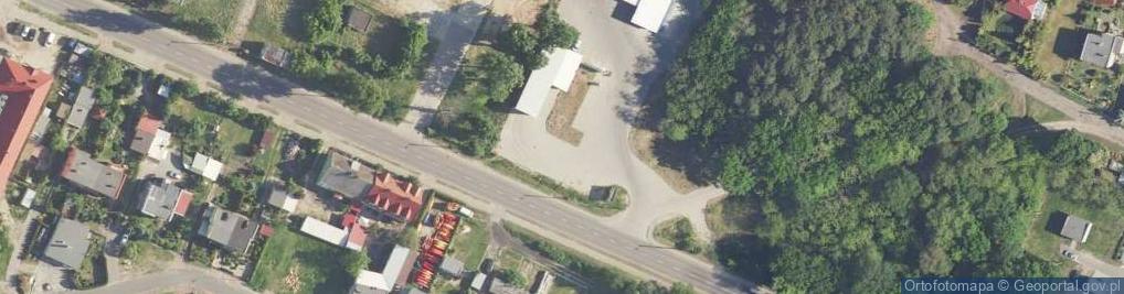 Zdjęcie satelitarne Paczkomat InPost SKE01N