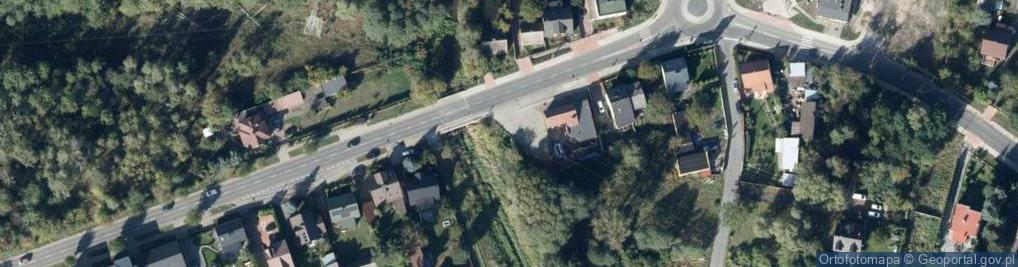 Zdjęcie satelitarne Paczkomat InPost SKK07M