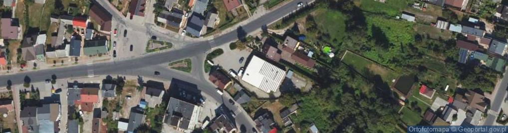 Zdjęcie satelitarne Paczkomat InPost SKP01N