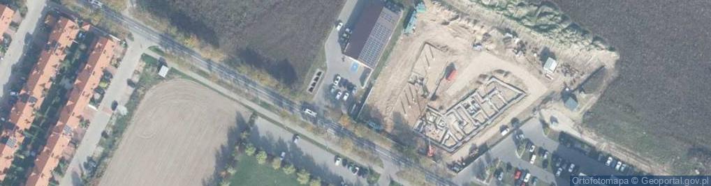 Zdjęcie satelitarne Paczkomat InPost SKW04M