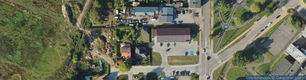 Zdjęcie satelitarne Paczkomat InPost SLA01BAPP