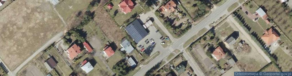 Zdjęcie satelitarne Paczkomat InPost SOA01M