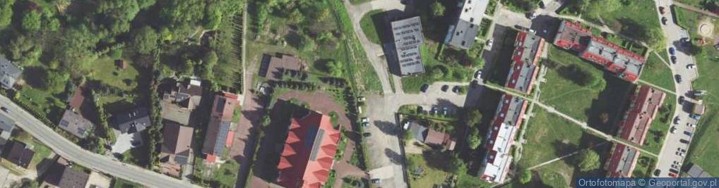 Zdjęcie satelitarne Paczkomat InPost SOS04BAPP