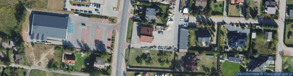 Zdjęcie satelitarne Paczkomat InPost STG01M