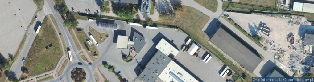 Zdjęcie satelitarne Paczkomat InPost STG01N