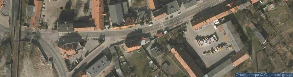Zdjęcie satelitarne Paczkomat InPost STM08M