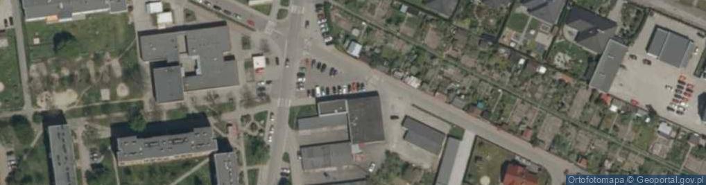 Zdjęcie satelitarne Paczkomat InPost STO05M