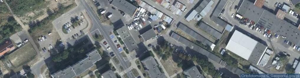 Zdjęcie satelitarne Paczkomat InPost STS03APP