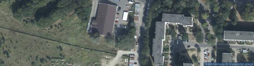 Zdjęcie satelitarne Paczkomat InPost STS07M