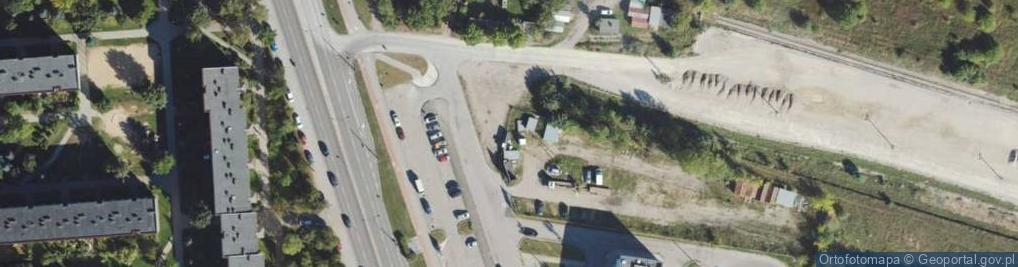 Zdjęcie satelitarne Paczkomat InPost SUW04M