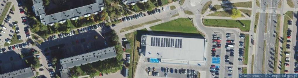Zdjęcie satelitarne Paczkomat InPost SUW15M