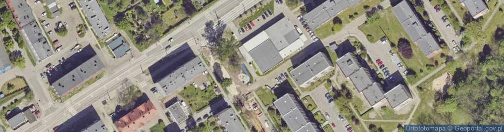 Zdjęcie satelitarne Paczkomat InPost SWC02M