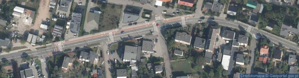 Zdjęcie satelitarne Paczkomat InPost SWD03A