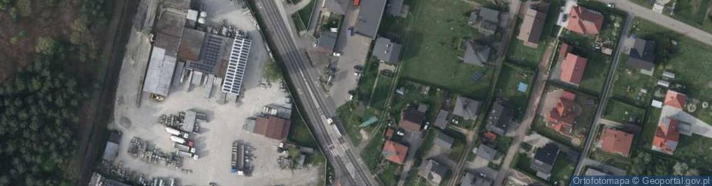 Zdjęcie satelitarne Paczkomat InPost SWY01M