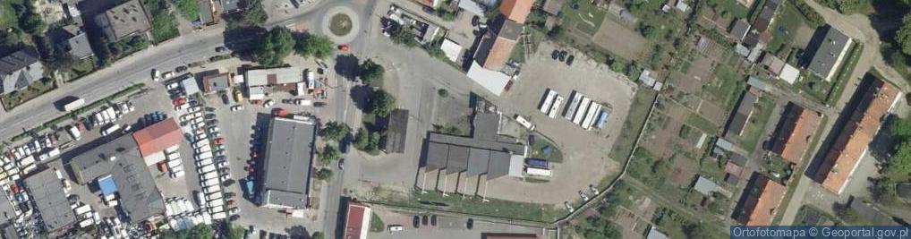 Zdjęcie satelitarne Paczkomat InPost SYC08M
