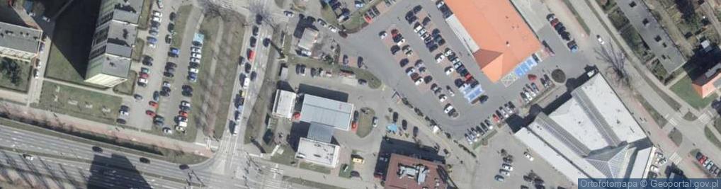 Zdjęcie satelitarne Paczkomat InPost SZC02M