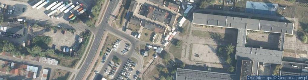 Zdjęcie satelitarne Paczkomat InPost SZC03IM