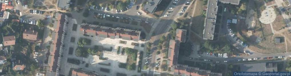 Zdjęcie satelitarne Paczkomat InPost SZC05M