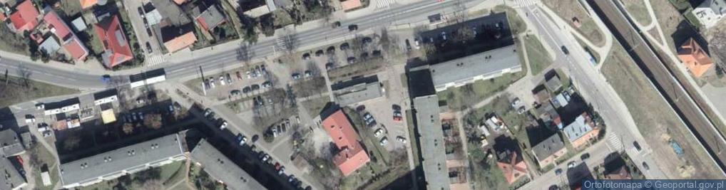 Zdjęcie satelitarne Paczkomat InPost SZC08M