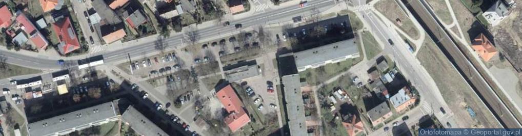 Zdjęcie satelitarne Paczkomat InPost SZC08M