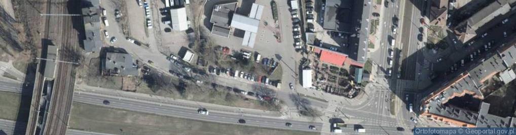 Zdjęcie satelitarne Paczkomat InPost SZC104M