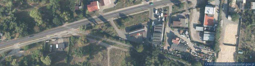 Zdjęcie satelitarne Paczkomat InPost SZC123M