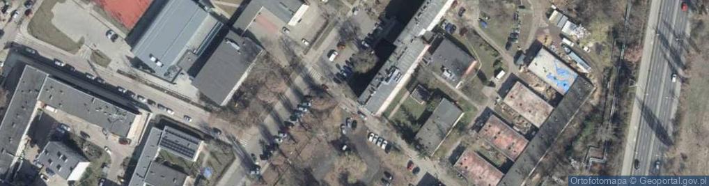 Zdjęcie satelitarne Paczkomat InPost SZC129M