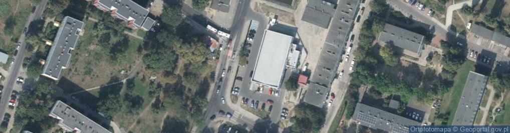 Zdjęcie satelitarne Paczkomat InPost SZC12HP