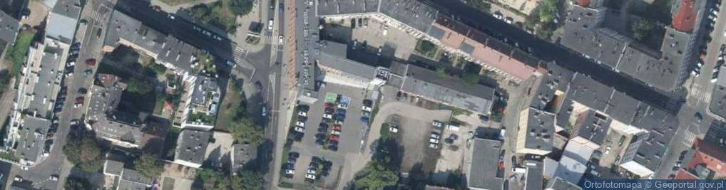 Zdjęcie satelitarne Paczkomat InPost SZC23BAPP