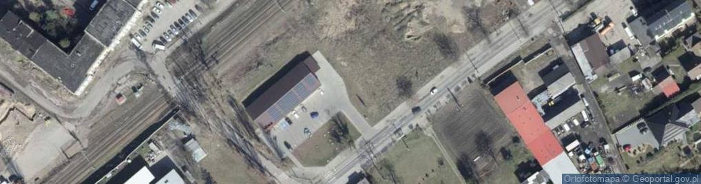 Zdjęcie satelitarne Paczkomat InPost SZC72M