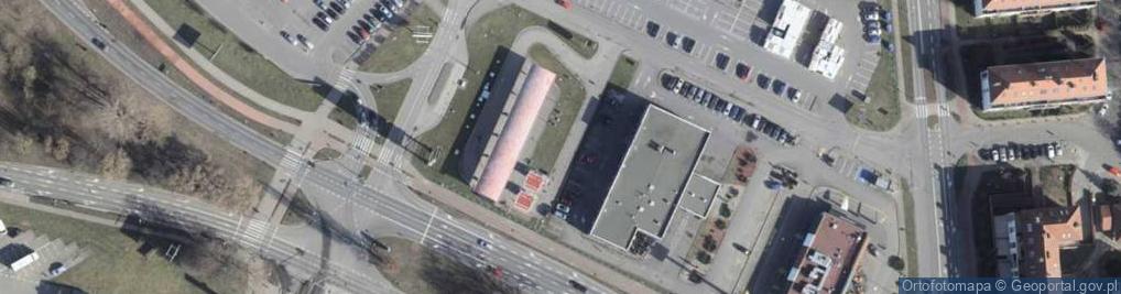 Zdjęcie satelitarne Paczkomat InPost SZC96M