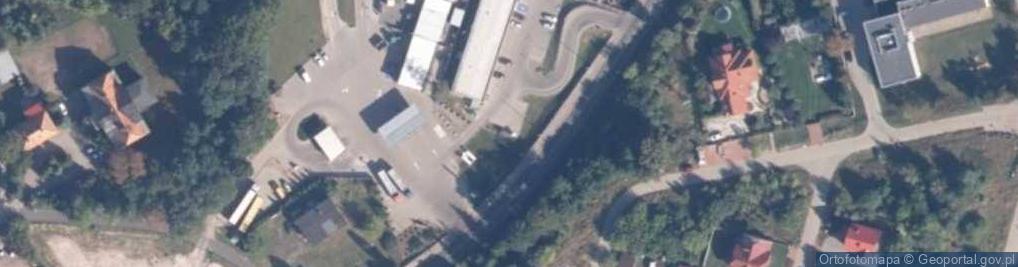 Zdjęcie satelitarne Paczkomat InPost SZM01M