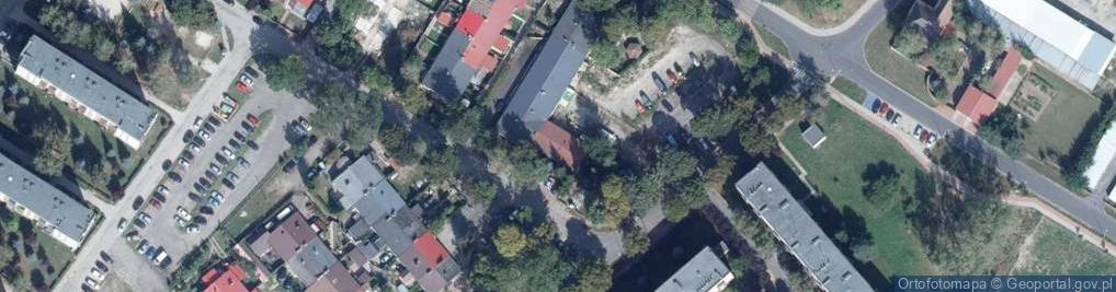 Zdjęcie satelitarne Paczkomat InPost SZP01N