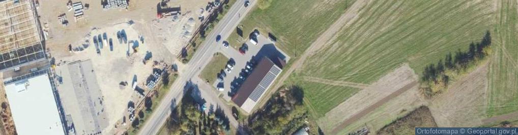 Zdjęcie satelitarne Paczkomat InPost SZU04M