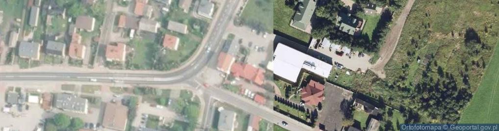 Zdjęcie satelitarne Paczkomat InPost TAP01M