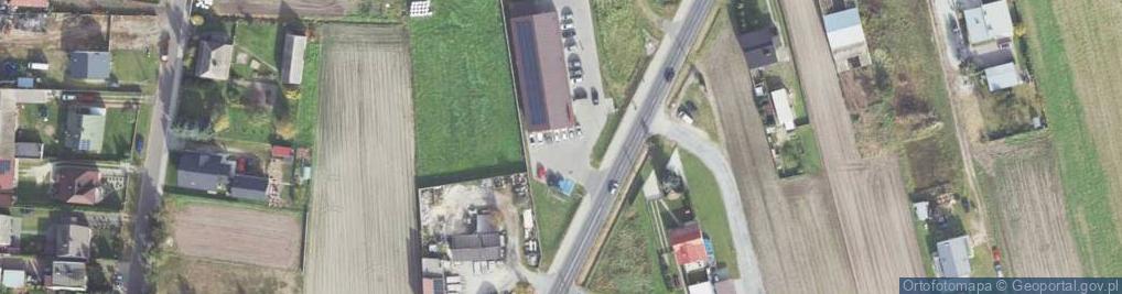 Zdjęcie satelitarne Paczkomat InPost THW01M