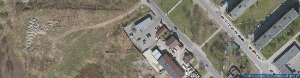 Zdjęcie satelitarne Paczkomat InPost TMS04N