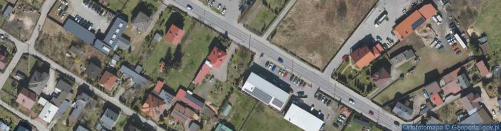 Zdjęcie satelitarne Paczkomat InPost TMS07A